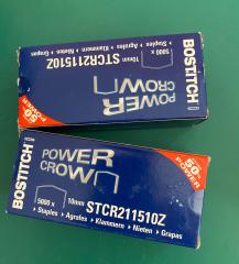 Bostitch B8- STCR211510Z 3/8" - 9mm Staples Box 5000